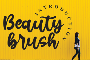 Beauty Brush: A Script Font for Impactful Digital Design