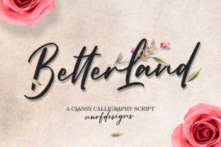 Better Land: A Versatile Script Font for Modern Web Design