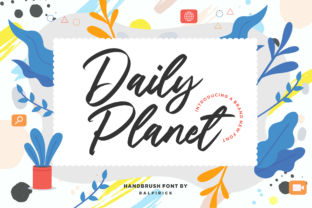 Daily Planet Font for Campaign Creativity