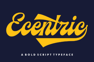 Ecentric: A Handwritten Font That Elevates Digital Branding