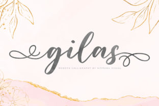 Gilas Font for a Polished Brand Look
