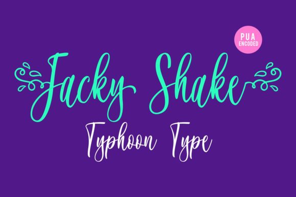 Jacky Shake: A Versatile Handwritten Font for Creative Branding