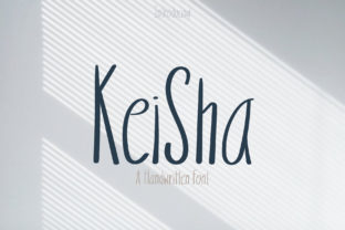 Keisha: A Handwritten Font for Captivating Digital Campaigns
