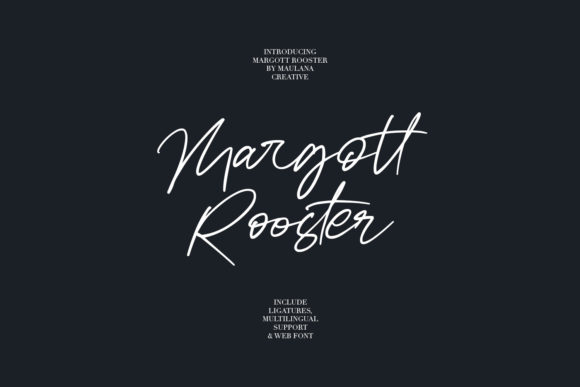 Margin Rooster: A Timeless Script Font for Editorial Design