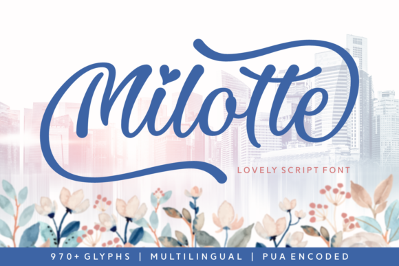 Milotte: A Handwritten Font for Web Design Excellence