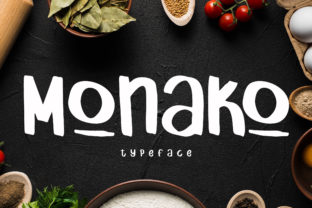 Monako: A Handwritten Font for Creative Crafters