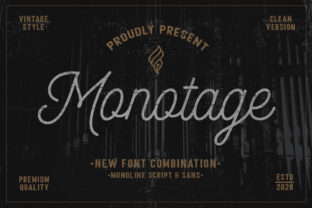 Monotage: A Font That Elevates Editorial Design