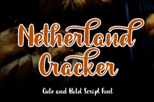 Netherland Cracker: A Stylish Script Font for Web Design