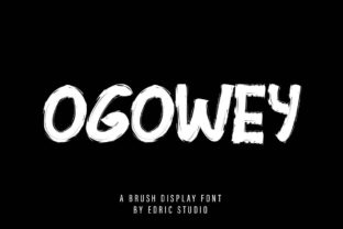 Ogowey: A Handwritten Font for Creative Campaigns