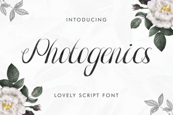 Photogenics Font for Modern Marketing
