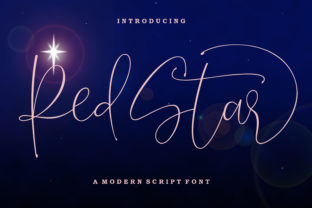 Redstar: A Script Font That Adds Personality to Branding
