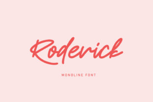 Roderick: A Handwritten Font That Elevates Branding