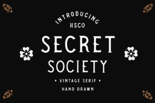 Secret Society Font Review: A Nostalgic Touch for Modern Branding