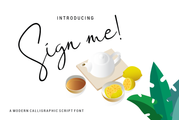 Sign Me: A Script Font That Elevates Your Web Design