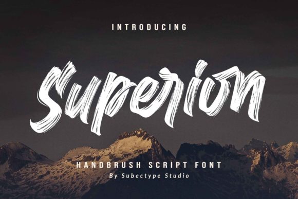 Superion: A Script Font That Adds Personality to Your Web Design