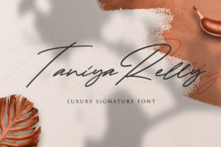 Taniya Relly: A Font That Elevates Branding with Timeless Elegance