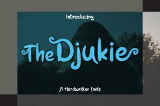 The Djukie: A Script Font for Web Design and Brand Identity