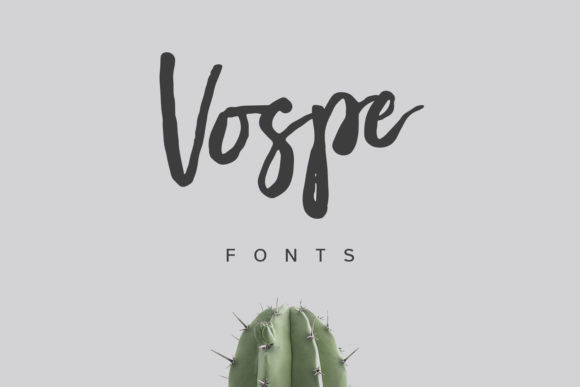 Vospe: A Font That Speaks with Character